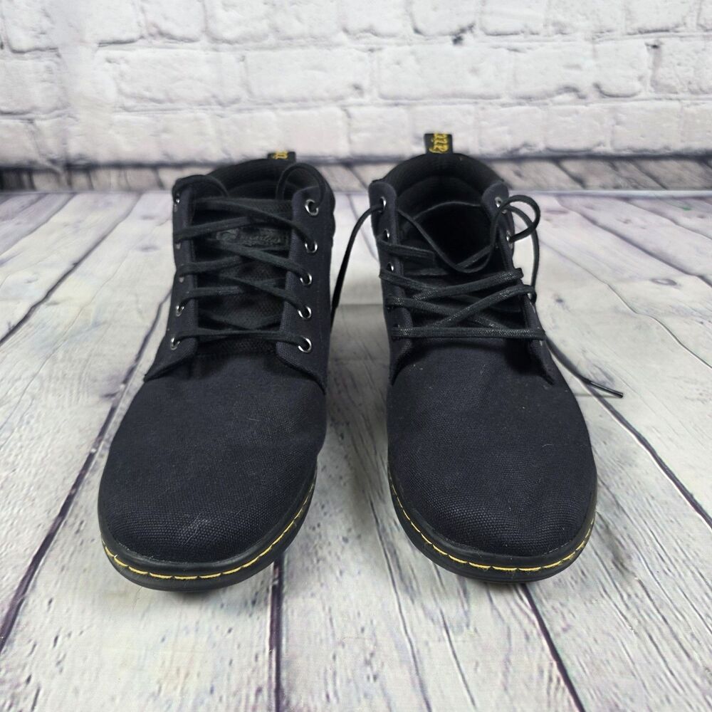 Dr. Martens Belmont Black Boots Size 10 US